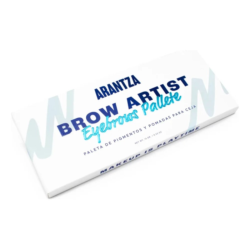 Paleta Cejas Arantza Cosmetics Let's Make BROW ART 10 Sombras