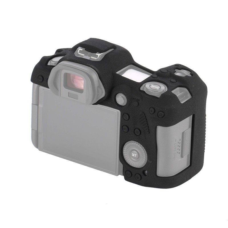 STSEETOP Camera Case for Canon R5 - Silicone Protective DSLR