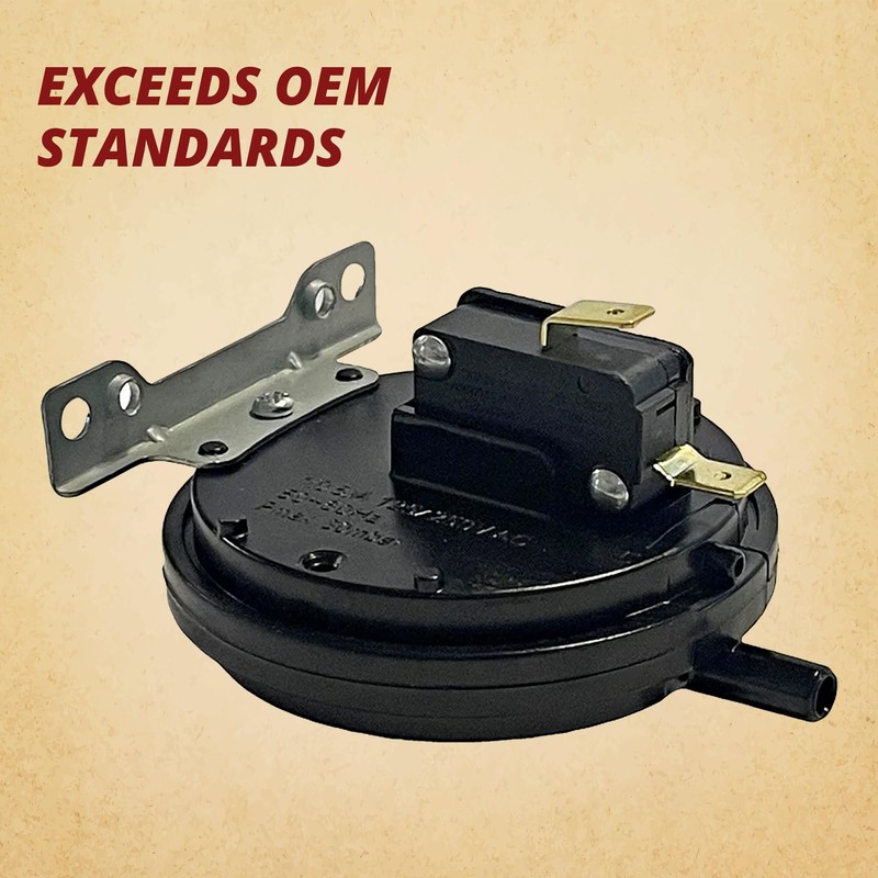 Quadrafire Heatilator Pelpro & Pleasant Hearth Vacuum Switch for CAB50