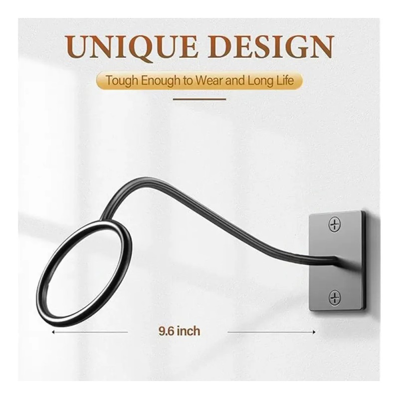 Soporte Para Sombreros De Vaquero Para Pared, Paquete De 4
