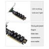 PH49 PCIe4.0 X16 to 4-Port U.2 NVME SFF-8643 SFF-8639 Expansion