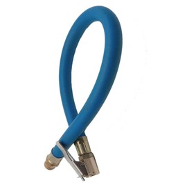 1 x Inflator Pump Hose Adapter with Locking Air Tyre Chuck, Braided Flexible Tyre Portable Valve Clip for Motorcycle Car Bicycle Tube Air Tool