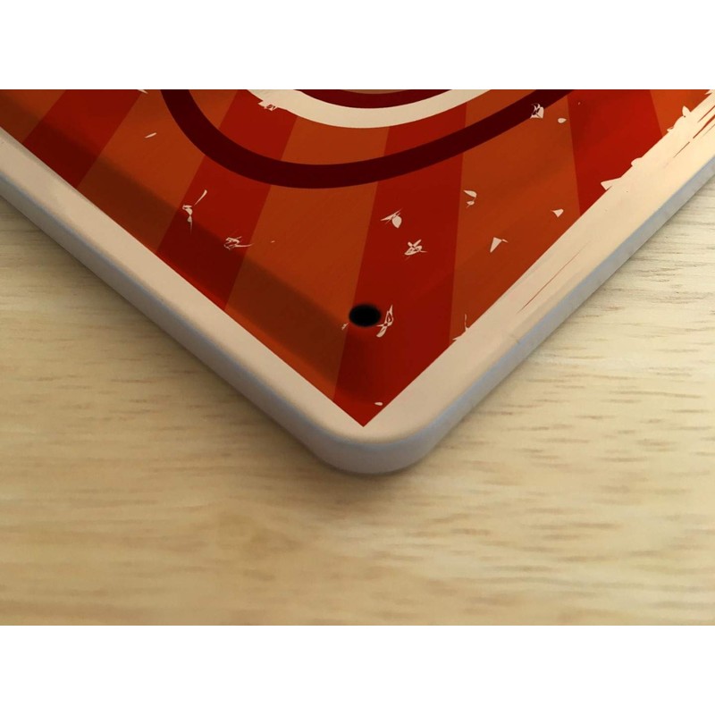 Tin Sign Retro homemade pizza