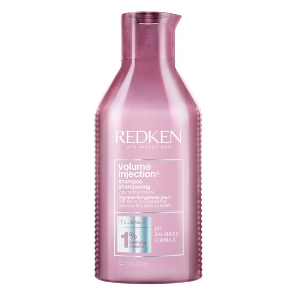 Redken Volume Injection Shampoo | Lightweight Volume Shampoo For Fine