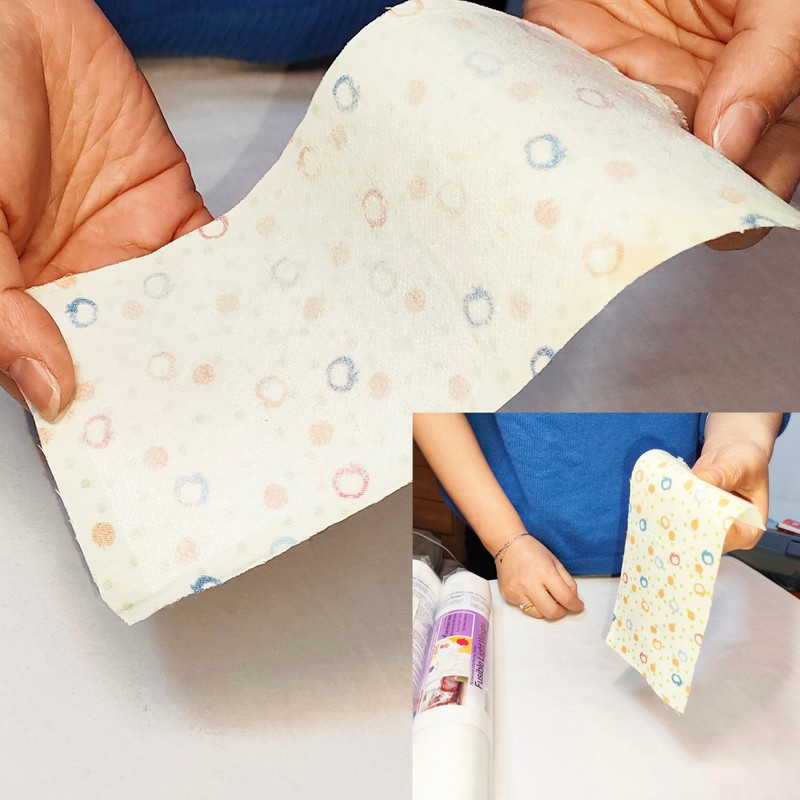 Misswendyfuse 12" x 10 Yds Medium Weight Fusible Interfacing Small