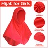 Cozypower 4 Pcs Hijab Muslim for Girls Kids Head Scarf