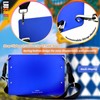 Aluminum Metal Clipboard with Detachable Adjustable Shoulder Strap A4 Double