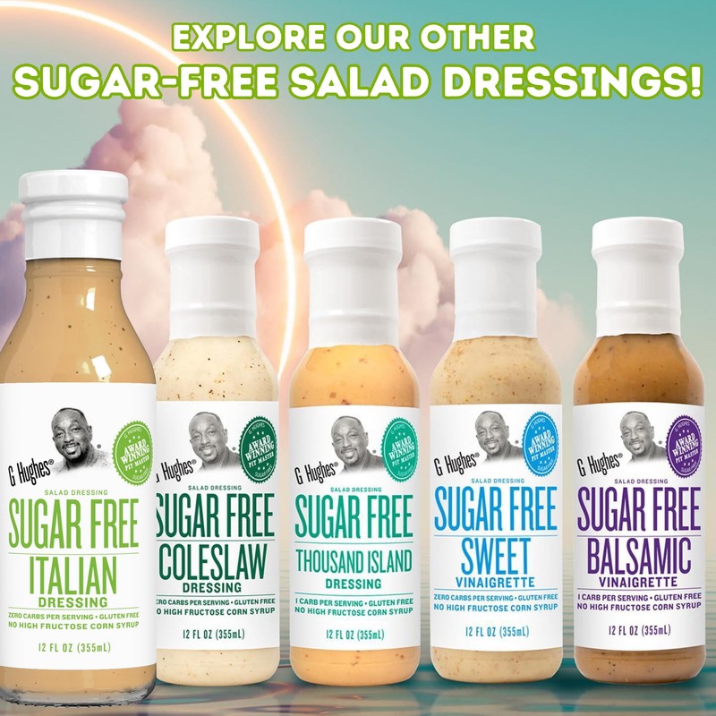 G Hughes Italian Vinaigrette Dressing, Italian Vinaigrette, 6 Count