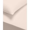 Bianca 400 Thread Count Cotton Sateen Standard Pillowcase Pair Oyster