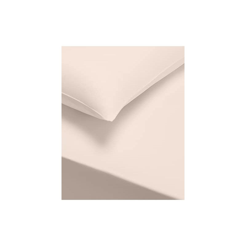 Bianca 400 Thread Count Cotton Sateen Standard Pillowcase Pair Oyster