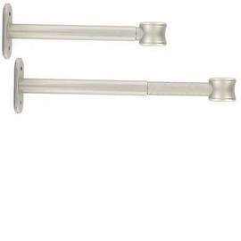 luance 2 Poles 150 mm Single for Curtain Pole Diameter 20 mm