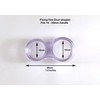 Wall Protector Door Stopper Fixing Free Bumper Guard fits 14