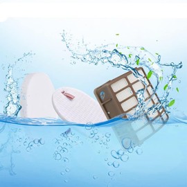 (1+3) HEPA Filter & Foam Felt Filter Replacement Kit for Shark Navigator Rotator Professional NV70 NV71 NV80 NVC80C NV90 NV95 UV420 Vacuum Cleaner