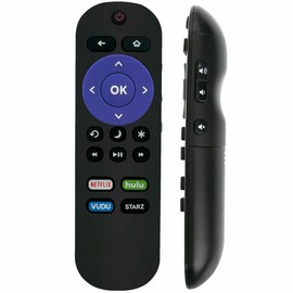 New Replacement Remote Control for Element Roku TV E4SW5017RKU E4SW5518RKU E2SW6518RKU E4SW6518RKU E4SC4018RKU E4SC5018RKU Smart 4K Ultra HDTV