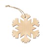 Kids Christmas Arts and Crafts Set – 30 Hanging Wooden