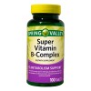 Complejo B Vitamina B1 B2 B12 Ácido Fólico (100 Cápsulas)
