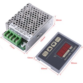 DC digital speed controller PWM 12V-80V 30A High Power Speed Regulator Slow Start Slow Stop CCM6DS-K