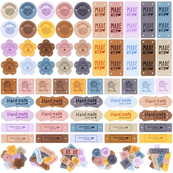 Tapvai Handmade Label for Sewing, Pack of 60, Labels for