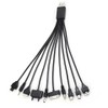 Universal 10 In 1 USB 2.0 Version Black Multi Charger