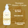 Crema humectante, Shampoo capilar y Shampoo para manos y cuerpo,