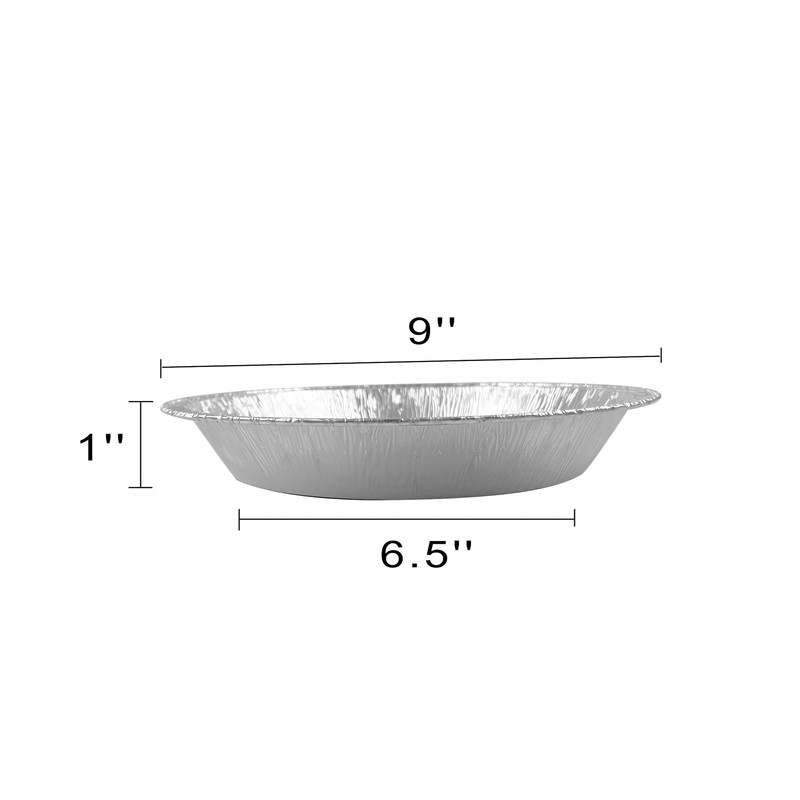 Waytiffer 9" Pie Pans (30pack) - Disposable Aluminum Foil Pie
