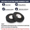 RED WOLF Wiring Harness Tape High Temp Wire Cable Loom