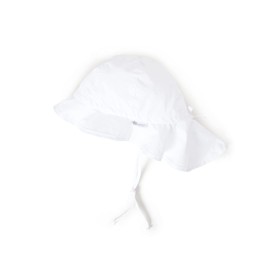 Sterntaler Baby Girls’ Flapper Hat Sun Hat (Flapper) - White (White 500), size: 47