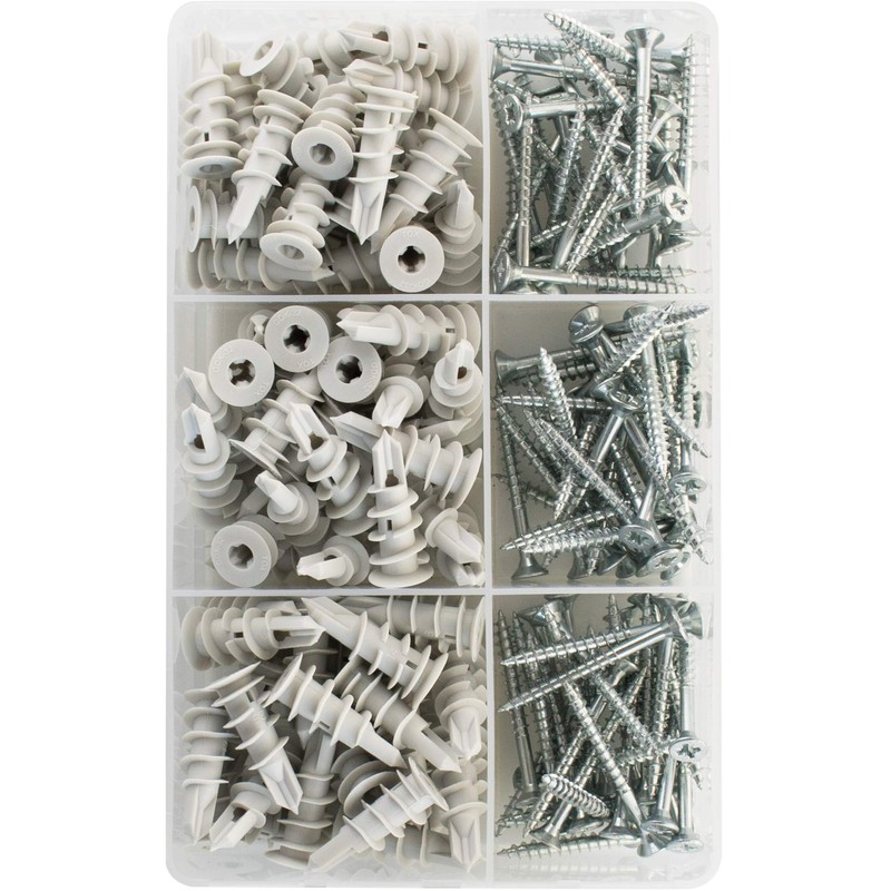 TOX plasterboard dowel assortment Indoor Box 180 pcs, 1 piece,