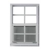 Shed Window 14x21 White - Vertical Slider with Tempered Glass