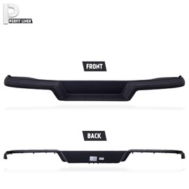 Perfit Liner New Rear Step Bumper Top Upper Pad Face Bar Trim Compatible for Express 1500 03-14 Express 2500 3500 03-20 Compatible for GMC Savana 1500 2003-2004 Savana 2500 3500 2003-2020