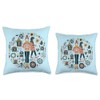Hygge Time - Enjoying Simple Things in Life Throw Pillow