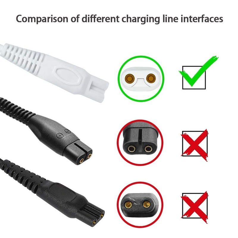 Shaver for Women USB Charging Cable for Finishing Touch Flawless