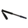 C-222 Carbon Fiber Portable Outdoor Telescopic Monopod Tripod Mountaineering Cane
