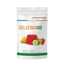 Nutrasien100 Gelatina Azúcar Keto Colágeno Carnitina Superfoods Sabores Naturales Postre Saludable Sobres Una Bolsa Litros