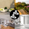 GEFAEJIFO Pack of 100 Tile Spacers, 10 mm, Tile Spacers,