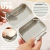 Aieino 2 PCS Travel Soap Case with Lid, Secure Snap-Lock