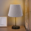 Table Lamp Shade Plush Cloth Tapered Simple Exquisite Lampshade for