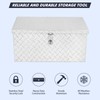 GAOMON 20 Inch Aluminum Diamond Plate Tool Box Truck Car