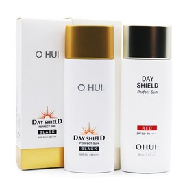 Ohui Day Shield Sunscreen 80ml Large Capacity - Black/Red_Optional / 오휘 데이쉴드 선크림 80ml 대용량 - 블랙레드선택