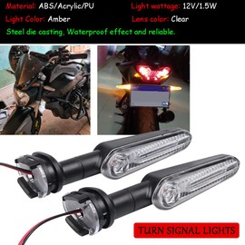 Retrofit Super Bright LED 12V Motorcycle Front or Rear Turn Signal Light Indicators Lamp For YAMAHA MT07 MT 03 125 MT03 MT09 MT25 Tracer XSR 700 900 YZF R1 R3 R6 R25 FZ6 FZ8 XJ6 R15 R125 MT15