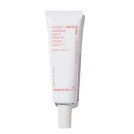 Innisfree Cherry Blossom Glow Skin Fit Tone-up Cream 50ml (SPF50+) x 3 / 이니스프리 왕벚꽃 글로우 스킨핏 톤업 크림 50ml(SPF50+) x 3개