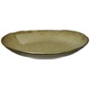 Mino Ware 131-0906 Oval Plate, Karatsu White Brush