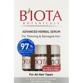 BIOTA BOTANICALS ADVANCED HERBAL CARE LEAVE-IN SERUM,12 count ,0.34 oz.