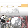 LVOUP Manual Adjustable 1-5 PSI Fuel Pressure Regulator Carburetor Carb