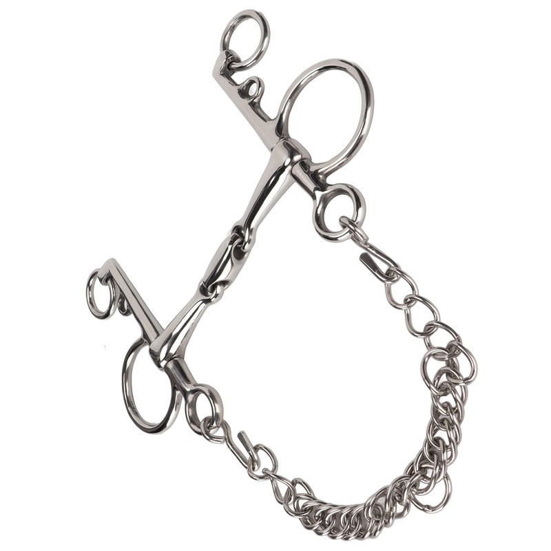Naroote Pelham bit, Horse Pelham bit Acero Inoxidable Duradero para
