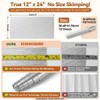 IGNISGUARD 12"x24" Heat Shield Mat (Rolled - No Creases) -