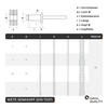OPIOL QUALITY® Blind Rivets with Countersunk Head DIN 7337 (ISO
