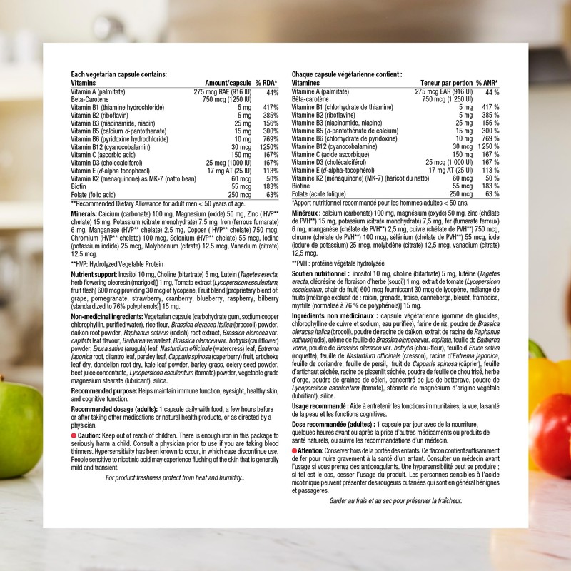 Webber Naturals Webber Naturals Most Complete Multi For Men, 90