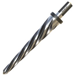 MACXCOIP 3/4" Bridge Construction Reamer, M2 HSS Taper Chucking Reamer Drill Bit with 5-Spiral Flutes Design for Steel, Alloy, Aluminum, Wood and Plastic