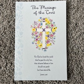 American Greetings Religious Easter Card For Anyone. Great Price. Retails $3.89